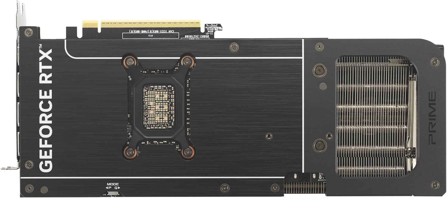 ASUS The SFF-Ready Prime GeForce RTX™ 5070 Ti 16GB GDDR7 Graphics Card (PCIe® 5.0, 16GB GDDR7, HDMI®/DP 2.1, 2.5-Slot, Axial-tech Fans, Dual BIOS)