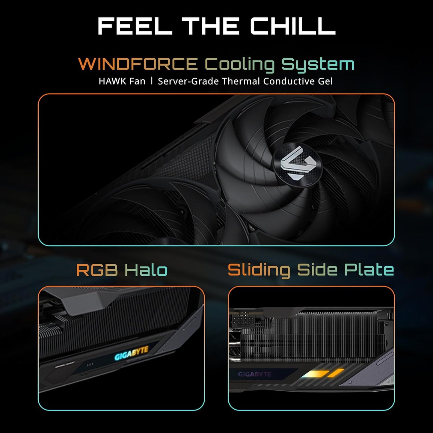 GIGABYTE GeForce RTX 5090 Gaming OC 32G Graphics Card, WINDFORCE Cooling System, 32GB 512-bit GDDR7, GV-N5090GAMING OC-32GD Video Card