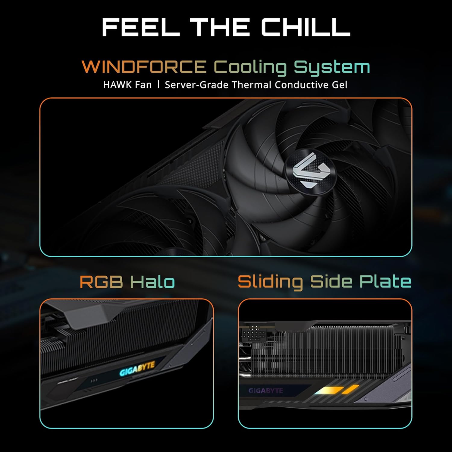 GIGABYTE GeForce RTX 5090 Gaming OC 32G Graphics Card, WINDFORCE Cooling System, 32GB 512-bit GDDR7, GV-N5090GAMING OC-32GD Video Card