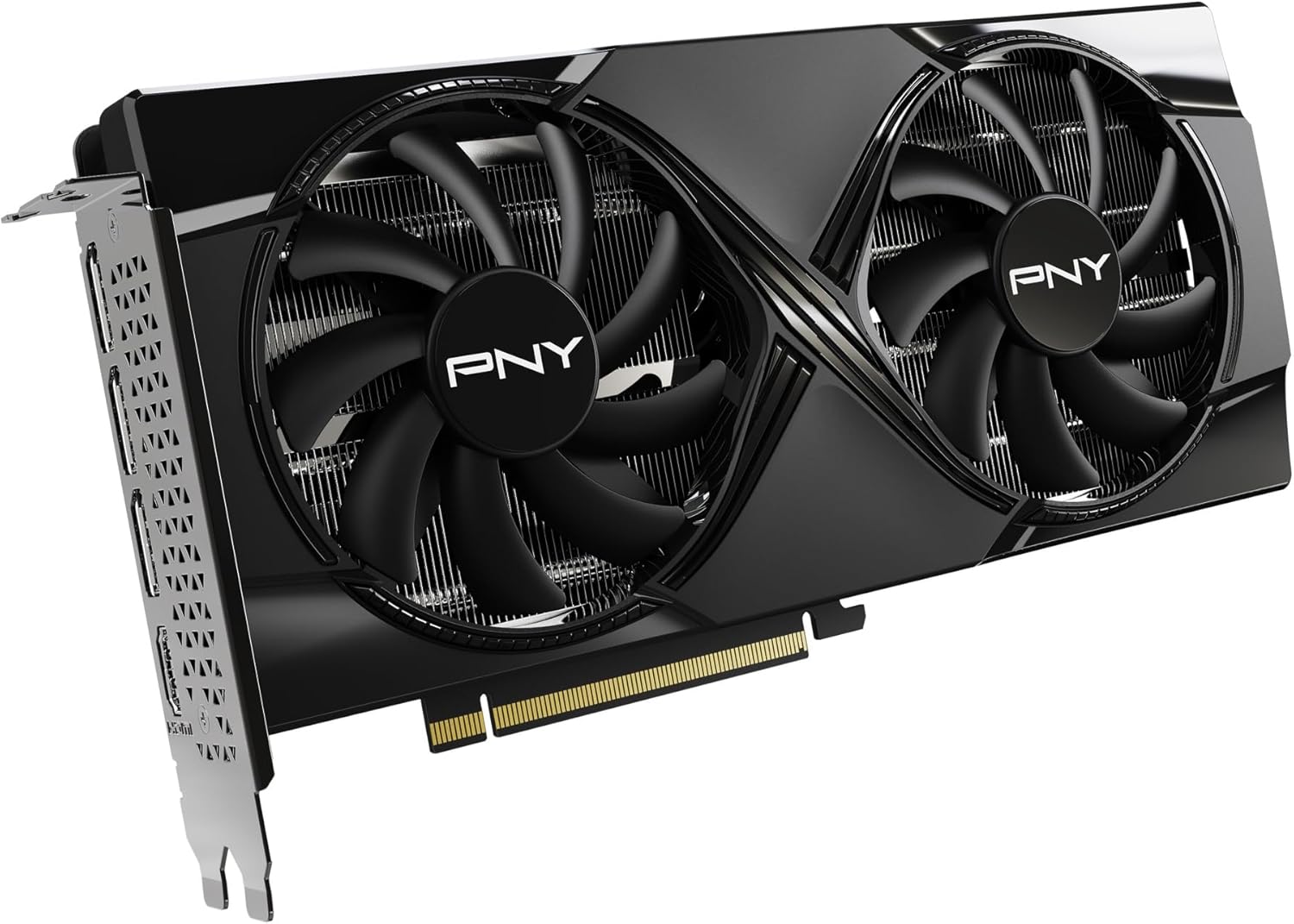 PNY NVIDIA GeForce RTX™ 5060 Ti OC Dual Fan, Graphics Card (16GB GDDR7, 128-bit, Boost Speed: 2692 MHz, SFF-Ready, PCIe® 5.0, HDMI®/DP 2.1, 2-Slot, NVIDIA Blackwell Architecture, DLSS 4)