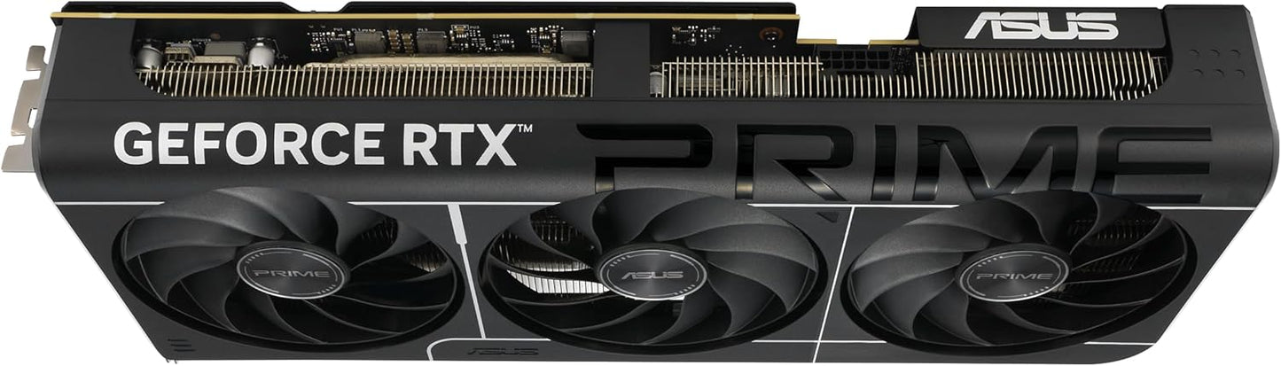 ASUS The SFF-Ready Prime GeForce RTX™ 5080 16GB GDDR7 Graphics Card (PCIe® 5.0, HDMI®/DP 2.1, 2.5-Slot, Axial-tech Fans, Vapor Chamber, Dual BIOS)