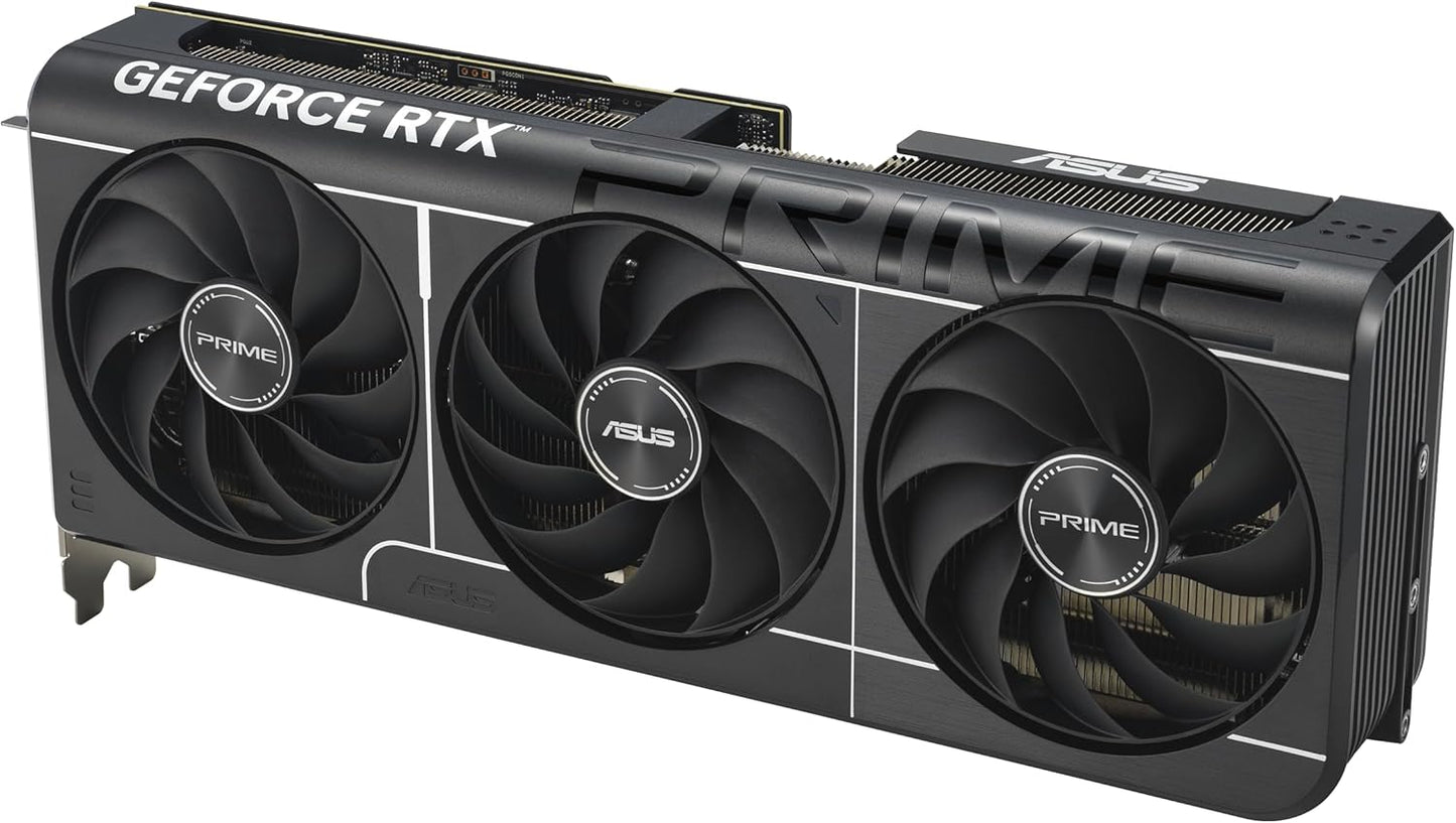 ASUS The SFF-Ready Prime GeForce RTX™ 5070 12GB GDDR7 Graphics Card (PCIe® 5.0, 12GB GDDR7, HDMI®/DP 2.1, 2.5-Slot, Axial-tech Fans, Dual BIOS)