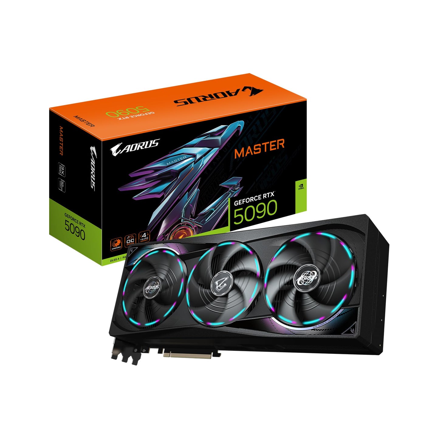 GIGABYTE GeForce RTX 5090 Gaming OC 32G Graphics Card, WINDFORCE Cooling System, 32GB 512-bit GDDR7, GV-N5090GAMING OC-32GD Video Card