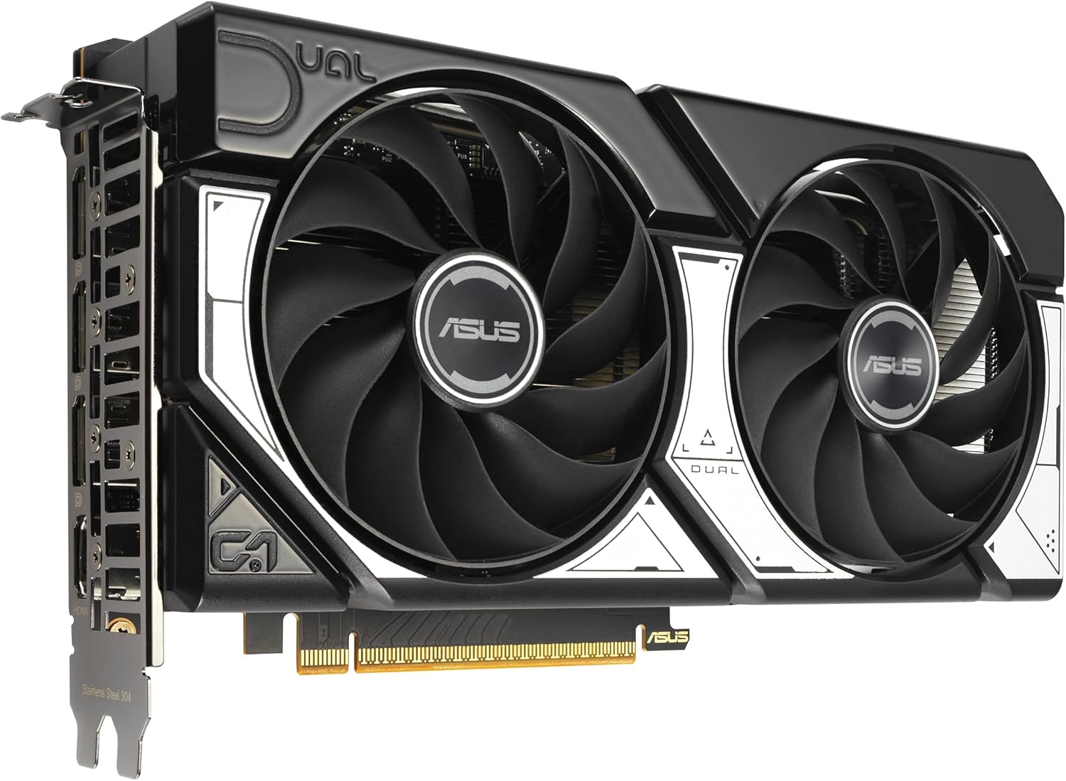 ASUS Dual GeForce RTX™ 5060 8GB GDDR7 OC Edition (PCIe 5.0, 8GB GDDR7, DLSS 4, HDMI 2.1b, DisplayPort 2.1b, 2.5-Slot Design, Axial-tech Fan Design, 0dB Technology, and More)