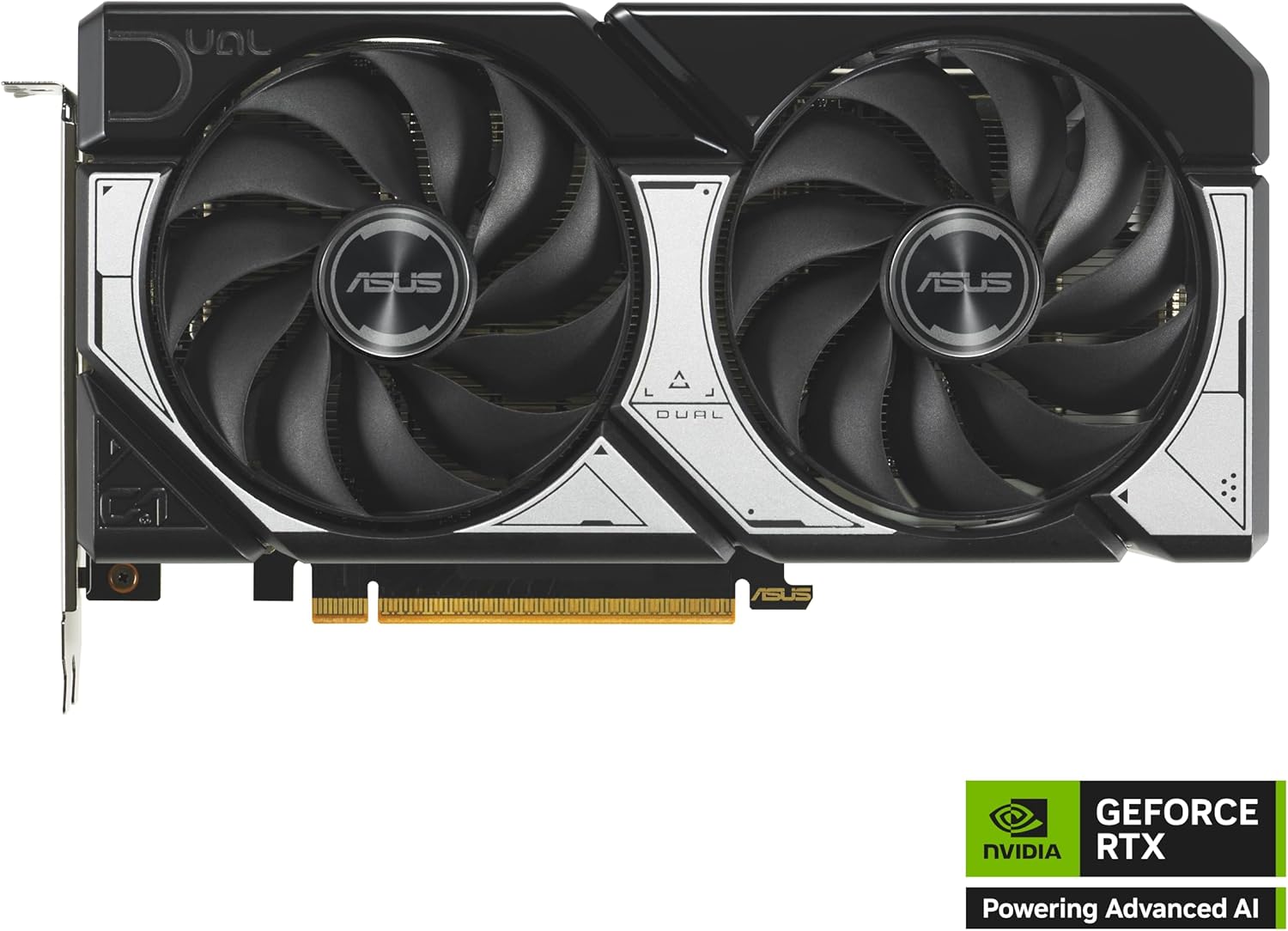 ASUS Dual GeForce RTX™ 5060 8GB GDDR7 OC Edition (PCIe 5.0, 8GB GDDR7, DLSS 4, HDMI 2.1b, DisplayPort 2.1b, 2.5-Slot Design, Axial-tech Fan Design, 0dB Technology, and More)