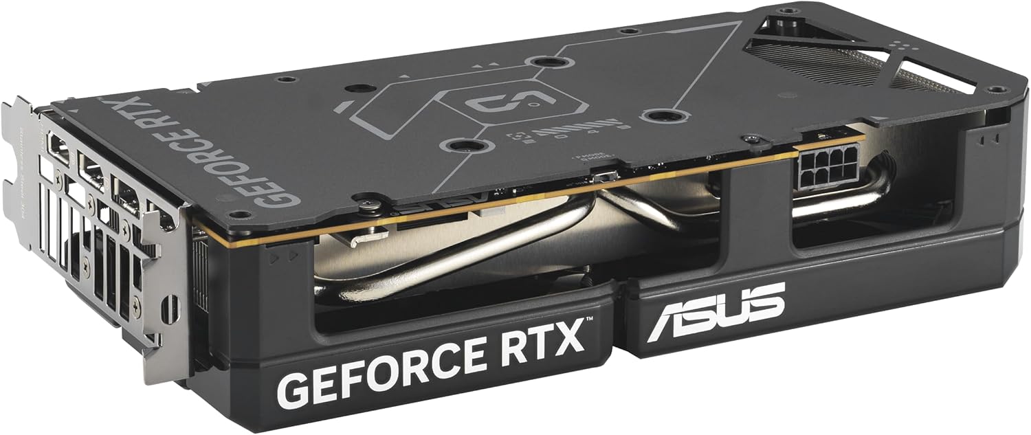 ASUS Dual GeForce RTX™ 5060 8GB GDDR7 OC Edition (PCIe 5.0, 8GB GDDR7, DLSS 4, HDMI 2.1b, DisplayPort 2.1b, 2.5-Slot Design, Axial-tech Fan Design, 0dB Technology, and More)