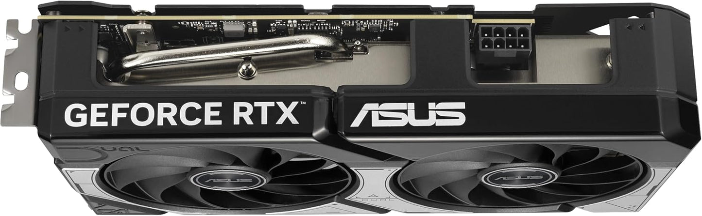 ASUS Dual GeForce RTX™ 5060 Ti 16GB GDDR7 OC Edition (PCIe 5.0, 16GB GDDR7, DLSS 4, HDMI 2.1b, DisplayPort 2.1b, 2.5-Slot Design, Axial-tech Fan Design, 0dB Technology, and More)