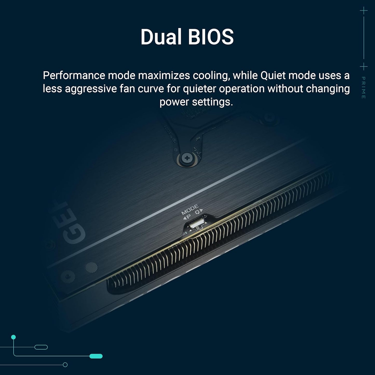ASUS The SFF-Ready Prime GeForce RTX™ 5080 16GB GDDR7 Graphics Card (PCIe® 5.0, HDMI®/DP 2.1, 2.5-Slot, Axial-tech Fans, Vapor Chamber, Dual BIOS)