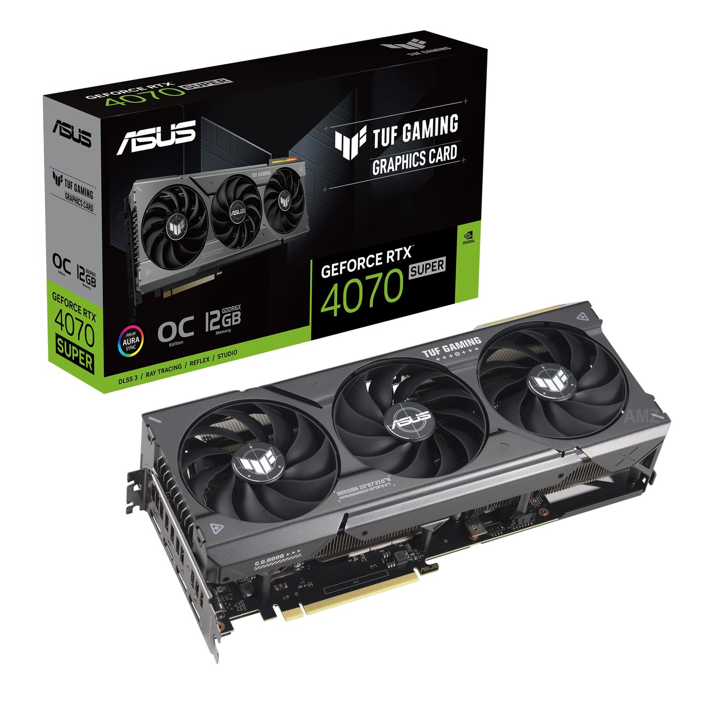 ASUS The SFF-Ready Prime GeForce RTX™ 5070 12GB GDDR7 Graphics Card (PCIe® 5.0, 12GB GDDR7, HDMI®/DP 2.1, 2.5-Slot, Axial-tech Fans, Dual BIOS)