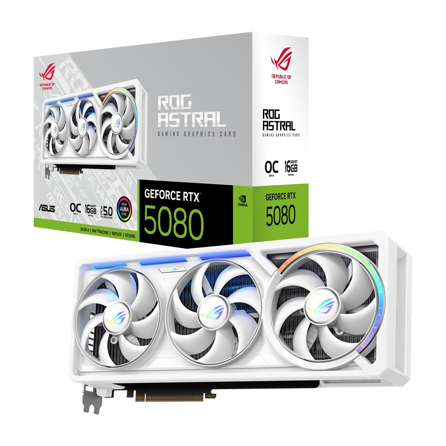 ASUS The SFF-Ready Prime GeForce RTX™ 5080 16GB GDDR7 Graphics Card (PCIe® 5.0, HDMI®/DP 2.1, 2.5-Slot, Axial-tech Fans, Vapor Chamber, Dual BIOS)