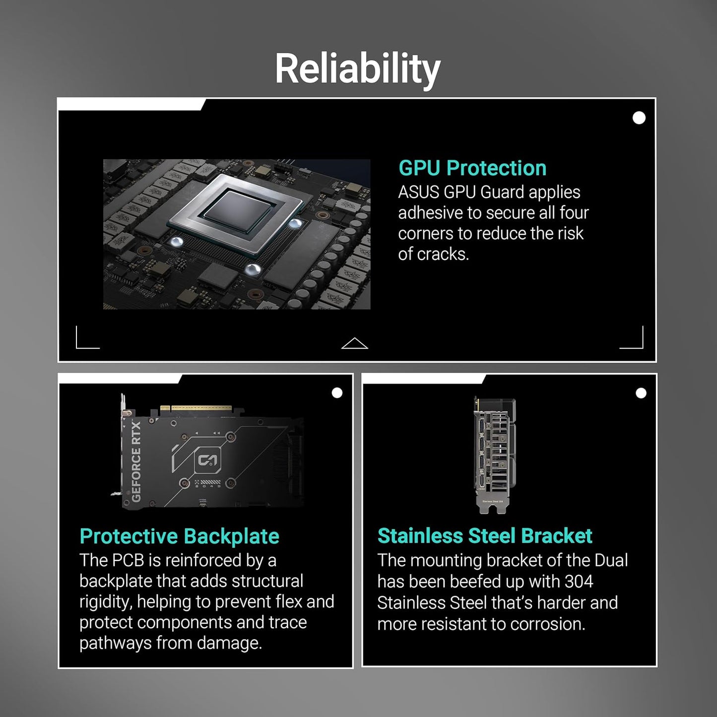 ASUS Dual GeForce RTX™ 5060 Ti 16GB GDDR7 OC Edition (PCIe 5.0, 16GB GDDR7, DLSS 4, HDMI 2.1b, DisplayPort 2.1b, 2.5-Slot Design, Axial-tech Fan Design, 0dB Technology, and More)