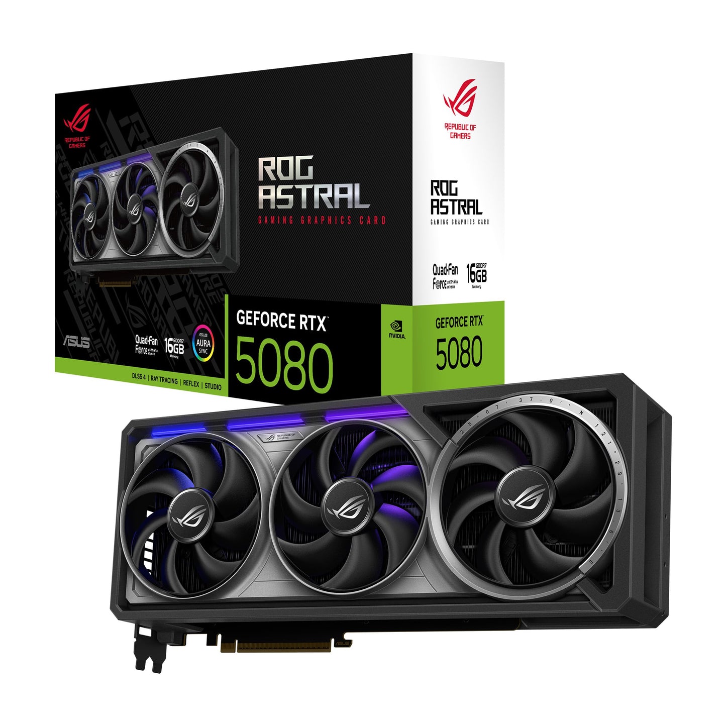 ASUS The SFF-Ready Prime GeForce RTX™ 5080 16GB GDDR7 Graphics Card (PCIe® 5.0, HDMI®/DP 2.1, 2.5-Slot, Axial-tech Fans, Vapor Chamber, Dual BIOS)