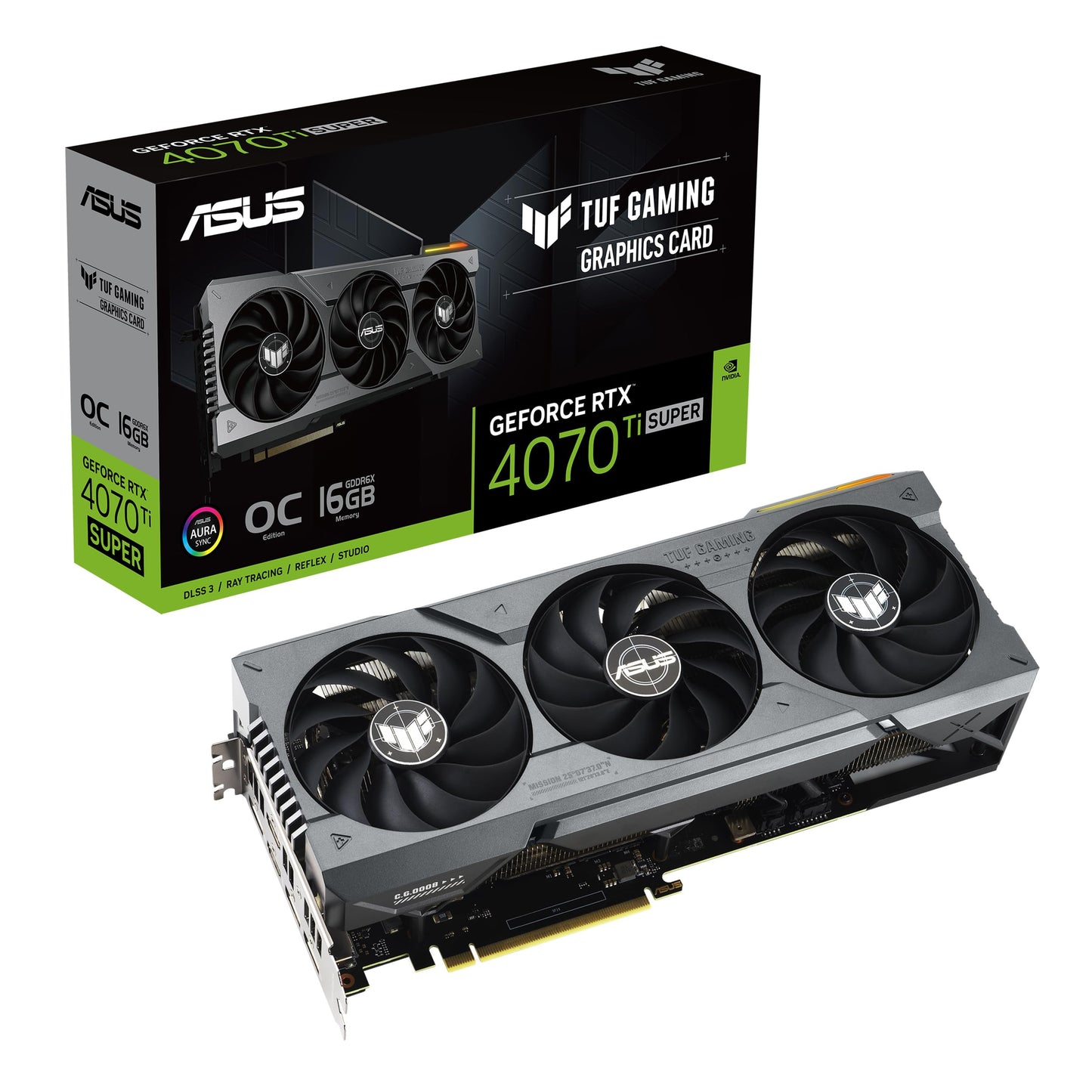 ASUS The SFF-Ready Prime GeForce RTX™ 5070 Ti 16GB GDDR7 Graphics Card (PCIe® 5.0, 16GB GDDR7, HDMI®/DP 2.1, 2.5-Slot, Axial-tech Fans, Dual BIOS)